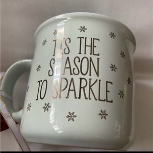 Holly & Joy Mug Tis The Season To Sparkle Brand New